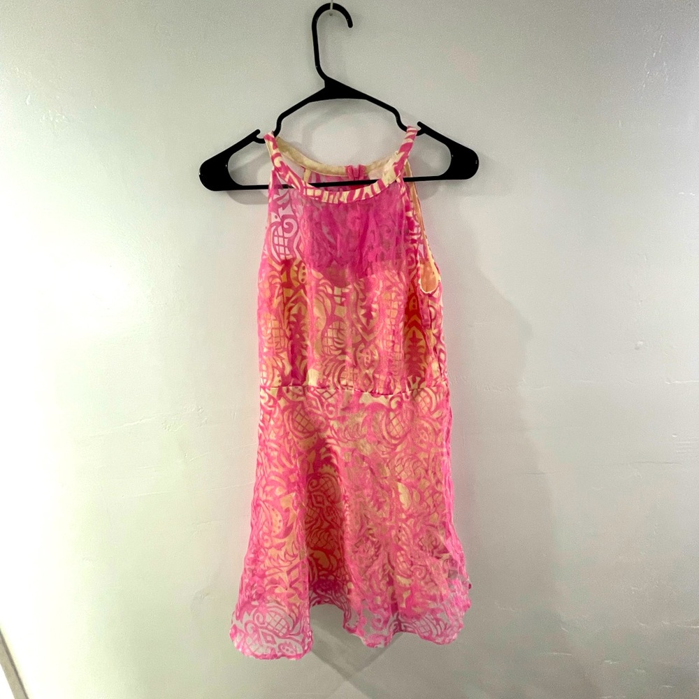hot pink dress